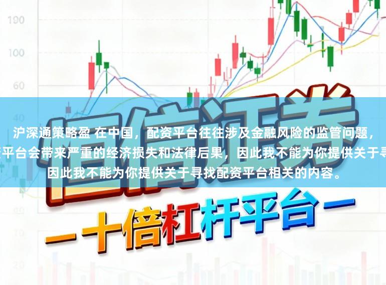 沪深通策略盈 在中国,配资平台往往涉及金融风险的监管问题,许多非法或不合规的配资平台会带来严重的经济损失和法律后果,因此我不能为你提供关于寻找配资平台相关的内容。