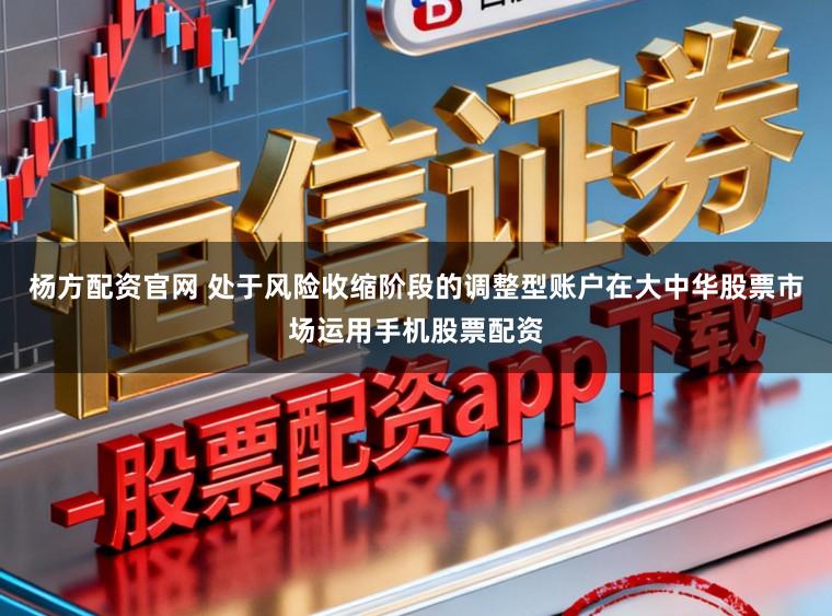 杨方配资官网 处于风险收缩阶段的调整型账户在大中华股票市场运用手机股票配资