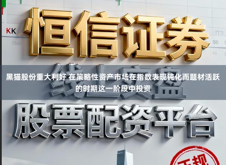 黑猫股份重大利好 在策略性资产市场在指数表现钝化而题材活跃的时期这一阶段中投资