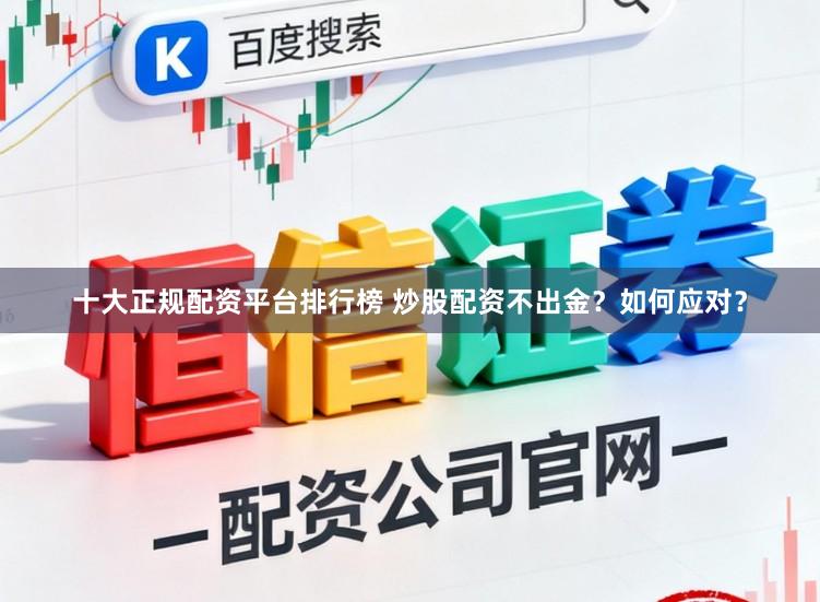 十大正规配资平台排行榜 炒股配资不出金？如何应对？