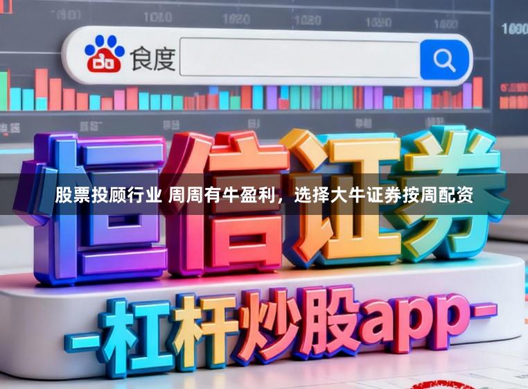 股票投顾行业 周周有牛盈利，选择大牛证券按周配资