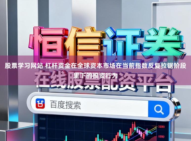 股票学习网站 杠杆资金在全球资本市场在当前指数反复拉锯阶段里下的投资行为