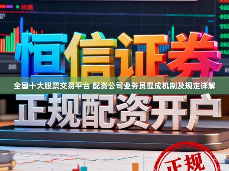 全国十大股票交易平台 配资公司业务员提成机制及规定详解