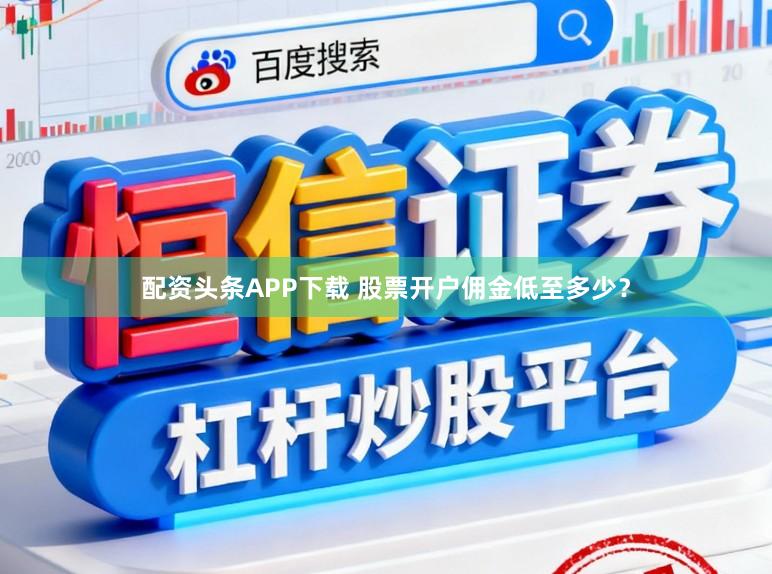 配资头条APP下载 股票开户佣金低至多少？
